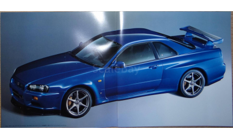 Nissan Skyline R34 GTR - Японский каталог! 35 стр., литература по моделизму