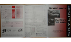 Nissan Skyline R34 - Японский каталог опций! 6 стр.