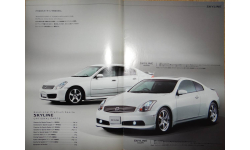 Nissan Skyline V35 - Японский каталог опций, 20 стр.