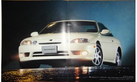 Toyota Soarer 30-й серии - Японский каталог, 40 стр., литература по моделизму