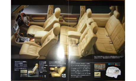 Toyota Land Cruiser Cygnus, Японский каталог, 25 стр., литература по моделизму