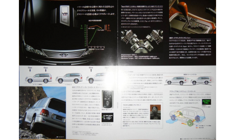 Toyota Land Cruiser Cygnus, Японский каталог, 25 стр., литература по моделизму