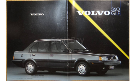 Volvo 360 - Японский каталог 25 стр., литература по моделизму