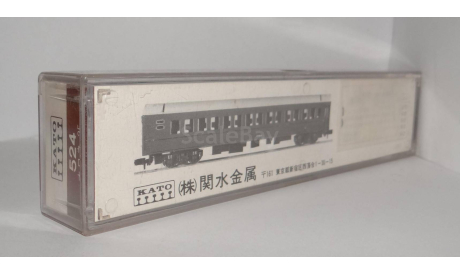 Вагон KATO 524 пассажирский, масштаб N Япония, железнодорожная модель, scale160