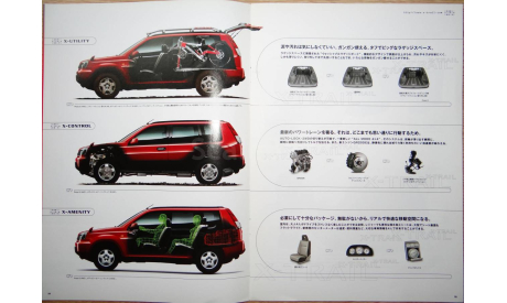 Nissan X-Trail T30 - Японский каталог, 11 стр., литература по моделизму