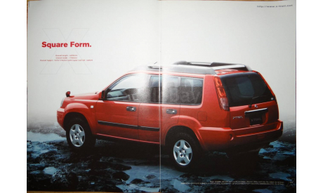 Nissan X-trail T30 - Японский каталог 40 стр., литература по моделизму