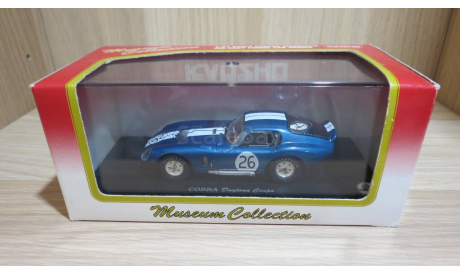 Бесплатно до Москвы. Cobra Daytona Coupe ’65 World Champion No.26 1/43 Kyosho, масштабная модель, scale43