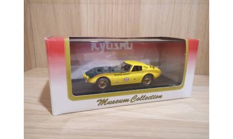 Toyota 2000GT Time Trial Car (Yellow) 1/43 Kyosho, масштабная модель, 1:43