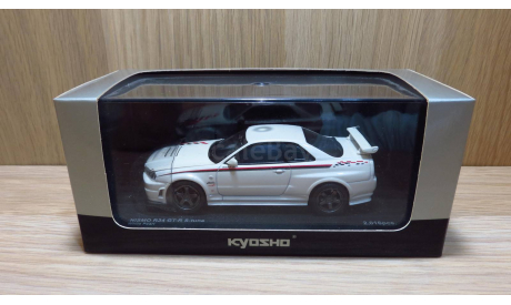 СКИДКА!!! NISMO R34 GT-R S-tune (White Pearl) 1/43 Kyosho, масштабная модель