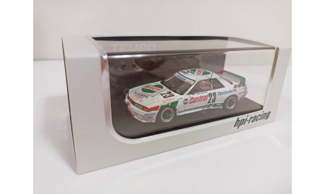 1/43 hpi-racing Castrol Castrol Nissan Skyline GT-R R32 Nismo NISMO Macau GP 1990 #23 Winner Winner Masahiro Hasemi, масштабная модель, scale43