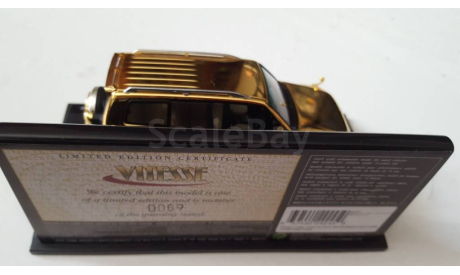 Mitsubishi Pajero IV эксклюзивный выпуск!, масштабная модель, Vitesse, scale43