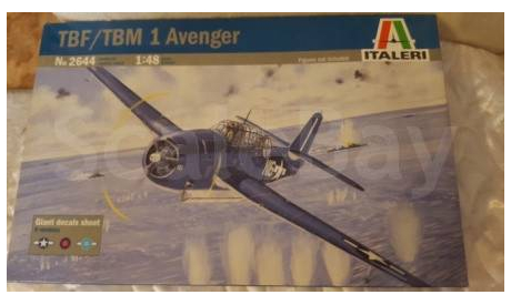 TBF/TBM 1 Avenger, сборные модели авиации, Italieri, scale48