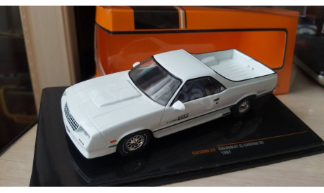 Chevrolet El Camino 1987, масштабная модель, IXO Road (серии MOC, CLC), scale43