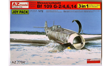 Bf 109G, 	AZ-Model, сборные модели авиации, scale72