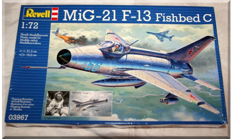 МиГ-21Ф-13, Revell 03967, сборные модели авиации, scale72