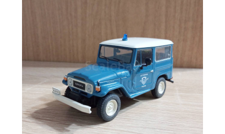 Toyota Land Cruiser FJ40, журнальная серия Полицейские машины мира (DeAgostini), Полицейские машины мира, Deagostini, scale43