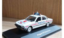 Peugeot 505 Police, журнальная серия Полицейские машины мира (DeAgostini), Altaya, scale43