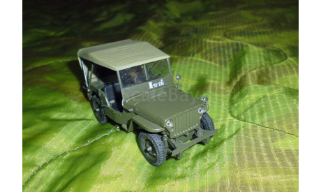 WILLYS MB 1/43 DeAgostini, масштабная модель, Автолегенды СССР журнал от DeAgostini, 1:43