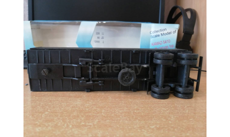 ЗИЛ-133ГЯ с полуприцепом чёрный, масштабная модель, scale43