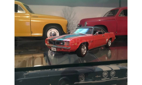 Shevrolet Camaro 1969, масштабная модель, ertl, 1:18, 1/18