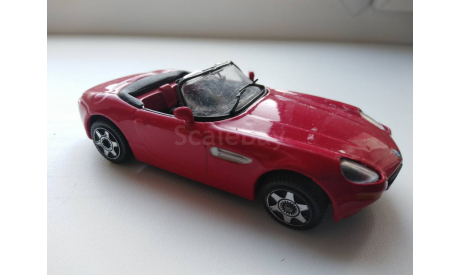 BMW z8, масштабная модель, Bburago, scale43