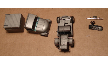 СЗА-грузовичок (Уральский сокол), сборная модель автомобиля, scale43, СМЗ