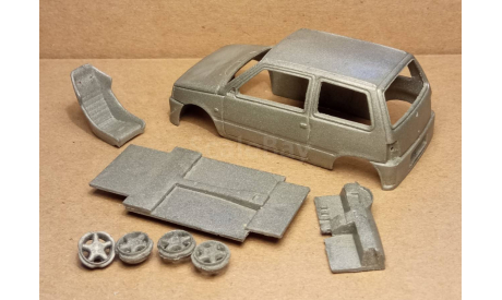 Ока Сеаз спорт, сборная модель автомобиля, ВАЗ, Уральский сокол, 1:43, 1/43