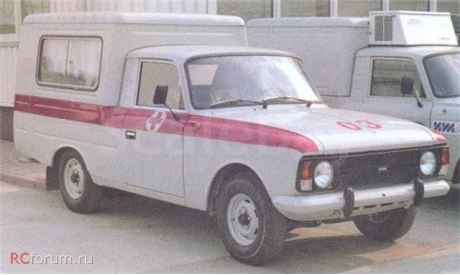 ИЖ-2715, сборная модель автомобиля, Уральский сокол, scale43