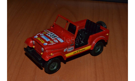 JEEP CJ 7 (доработана), масштабная модель, BBurago, scale43