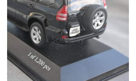 TOYOTA LAND CRUISER PRADO 120 2002 год, масштабная модель, Minichamps, scale43