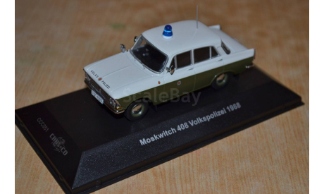 Москвич 408 Volkcpolizei ССС051, масштабная модель, IST Models, scale43