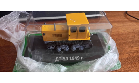 ДТ-54 1949 г., масштабная модель трактора, Hachette, scale43