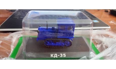 КД-35, масштабная модель трактора, Hachette, scale43