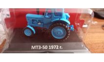 МТЗ-50 1972 г., масштабная модель трактора, Hachette, scale43