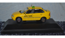 Лада Калина Такси, масштабная модель, Bauer/Cararama/Hongwell, scale43, ВАЗ