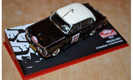 Газ 21 Волга СССР Ралли Монте Карло Monte Carlo 1964 IXO Altaya 1:43, масштабная модель, DeAgostini Rally Car Collection (by IXO), scale43