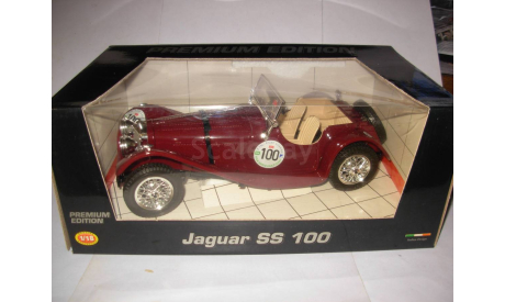 модель 1/18 Jaguar SS 100 Rally Burago Premium Edition Italy металл 1:18 Rallye, масштабная модель, scale18, BBurago, Ferrari