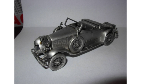 модель-скульптура 1/43 Lincoln Sportster 1927 Danbury Mint pewter - олово, масштабная модель, 1:43