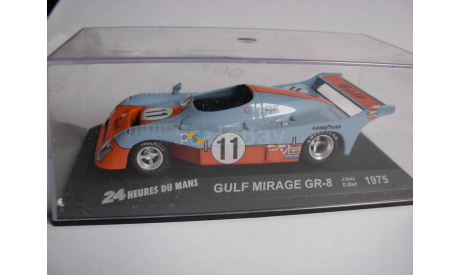 модель 1/43 Gulf Mirage GR-8 24 h. Le Mans 1975 металл 1:43, масштабная модель, scale43