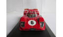 модель 1/43 гоночная Ferrari 512S #6 1970 3-rd Targa Florio Spa 1:43, масштабная модель, scale43