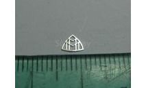 1:18 Задняя никелированная эмблема Maybach для моделей 1/18 emblem 1/20 1:20, фототравление, декали, краски, материалы, АГД, scale18