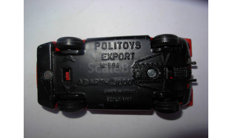 модель 1/43 Abarth 3000 Politoys Export Italy металл 1:43, масштабная модель