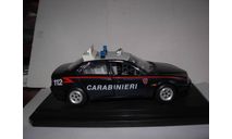 модель полицейская 1/24 Alfa Romeo Сarabinieri 156 Burago  ITALY металл полиция, масштабная модель, scale24, BBurago