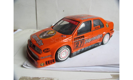 модель 1/18 гоночная ALFA Romeo 155 V6 T1 Jägermeister DTM #27 Bartels UT металл Опель 1:18, масштабная модель, UT Models, scale18