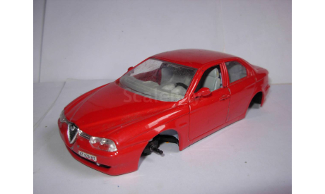 модель 1/24 Alfa Romeo 156 Burago Made in ITALY металл 1:24, масштабная модель, scale24, BBurago