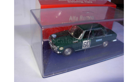 модель 1/43 Alfa Romeo 1750 Berlina 60 Coppa delle Alpi 1968 M4 металл 1:43, масштабная модель, scale43