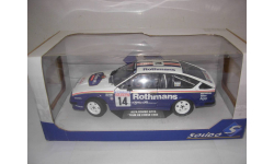 модель 1/18 Alfa Romeo Alfetta GTV6 14 Rothmans Tour de Corse Rallye de France 1986 Loubet Andrié Solido металл