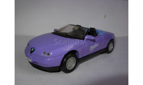 модель 1/36 Alfa Romeo Spider Milka Welly металл 1:36, масштабная модель, scale35