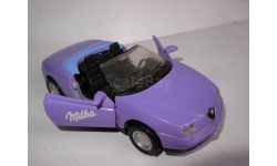 модель 1/36 Alfa Romeo Spider Milka Welly металл 1:36