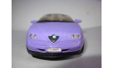 модель 1/36 Alfa Romeo Spider Milka Welly металл 1:36, масштабная модель, scale35